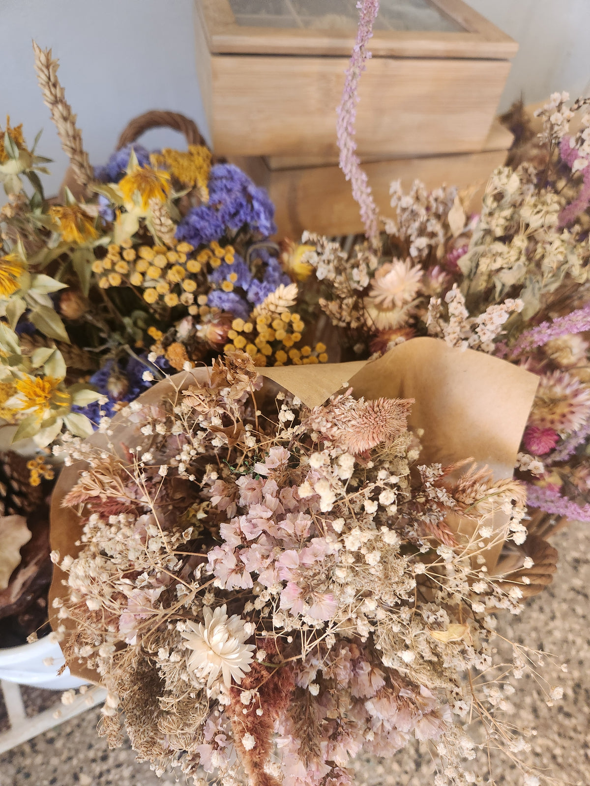 Atelier Bouquet séché - Créez une composition durable et élégante