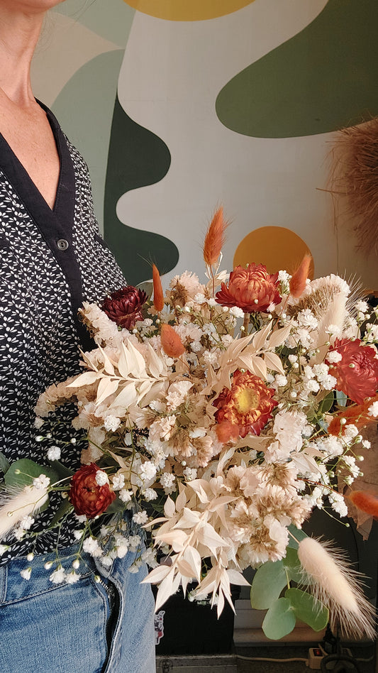 Atelier Bouquet de fleurs séchées